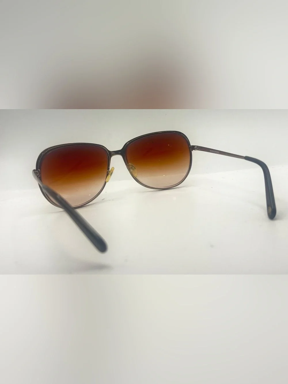 Banana Republic Christine/S Brown Oval Sunglasses Frames Only